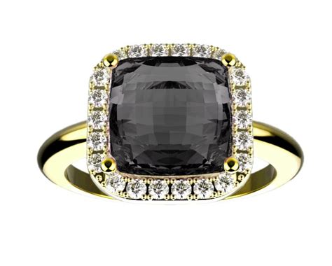 Bague Diamant Onyx Iroise Joaillerie Thique April Paris