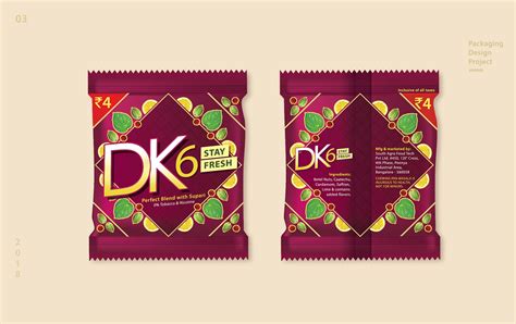 Pan Masala Packaging Design By Tanya Paul At