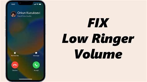 How To Fix Incoming Call Ringer Volume Gets Low On Iphone Youtube