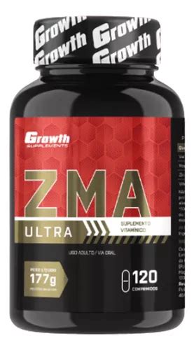 Zma Ultra Growth Suplemento Ganho Massa Zinco Vitaminas C Sabor