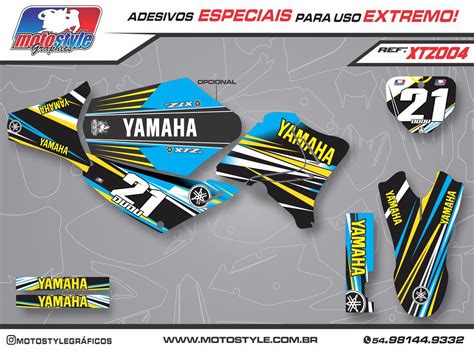 Xtz Gr Fico Adesivo Yamaha Xtz