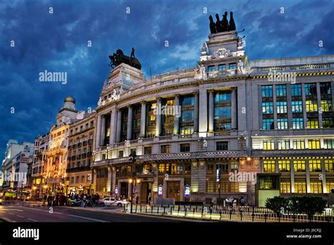 calle de alcala - madrid Stock Photo - Alamy