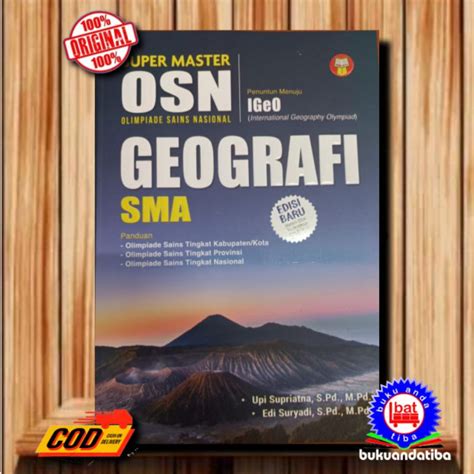 Jual Buku Super Master Ksn Kompetisi Sains Nasional Geografi Sma Ma