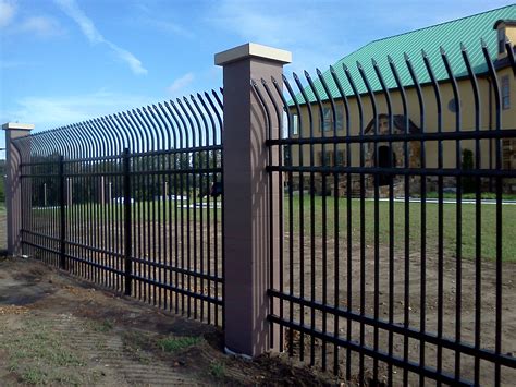 Commercial Aluminum Fence Big Sun Fencing