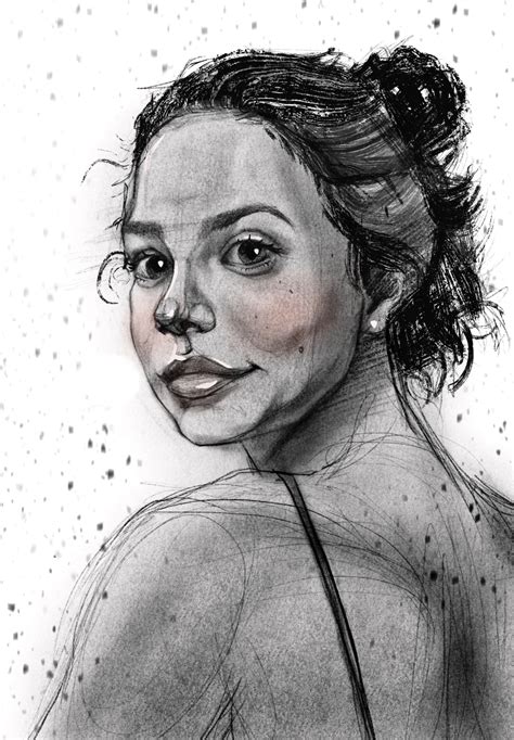 Иллюстрация Портрет незнакомки | Illustrators.ru
