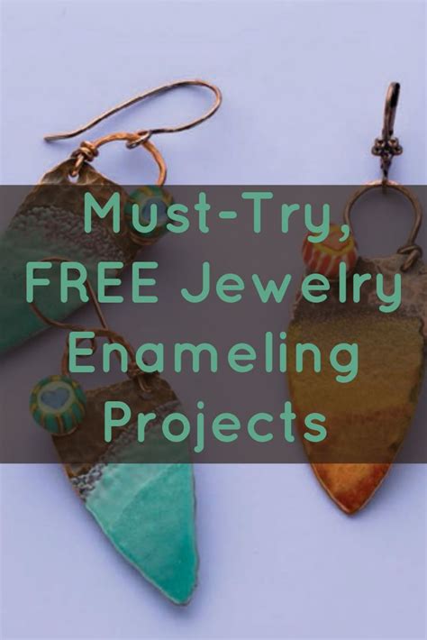 Free Jewelry Making Projects You Have To Make Interweave Enameling