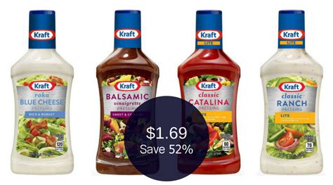 Kraft Salad Dressing Coupon, Only $1.69 - Super Safeway