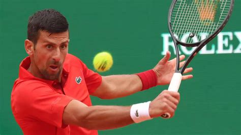 Novak Djokovic Through To The Third Round Of The Monte Carlo Masters SABC