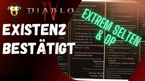 Diablo 4 Entwickler bestätigen 6 EXTREM SELTENE ITEMS WO WIE kann