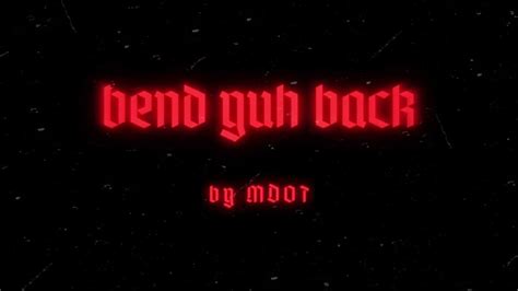 Mdot Bend Yuh Back Official Audio Prod By Jester Beats Uk Ukdrill