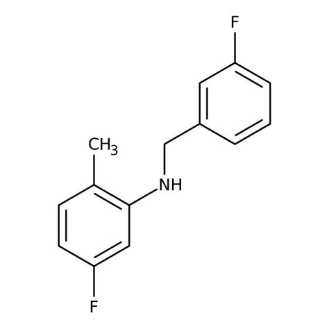 Alfa Aesar 5 Fluoro N 3 Fluorobenzyl 2 Methylaniline 97 250mg Alfa