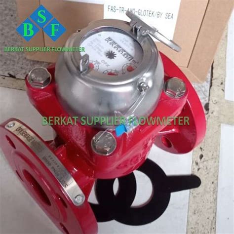 Promo Flow Meter Air Limbah Flange Inch Dn Meteran Air Limbah