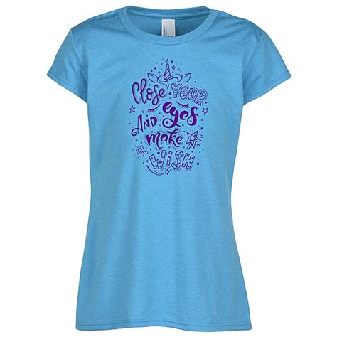 Optimal Tri Blend T Shirt Girls Colors 133564 G C