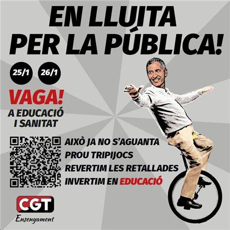 Catalunya CGT Anuncia Huelga Educativa El 25 Y El 26 Por La Defensa