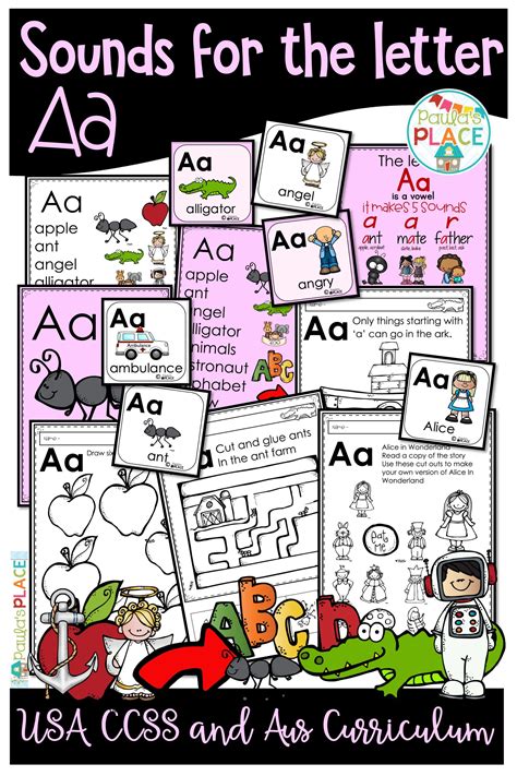 Phonics Let S Look At The Letter And Sounds For Aa Phonics Phonics Words Phonics Activities