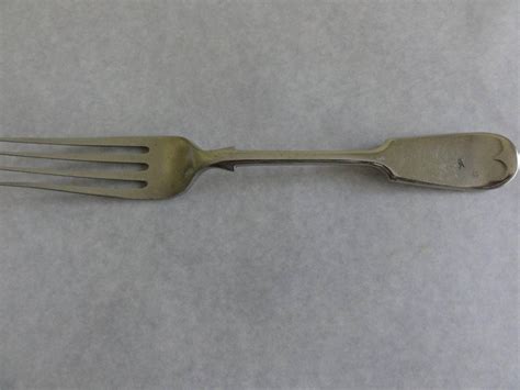 Antique Vintage Nevada Silver Fork Hallmark Danda Daniel And Arter Ltd