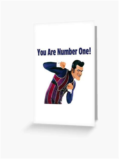 You Are Number One Greeting Card For Sale By Siraphine Redbubble