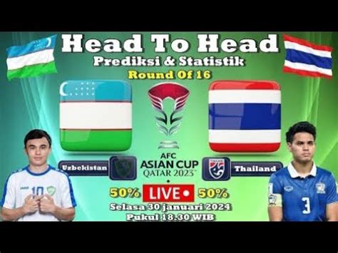 Uzbekistan Vs Thailand Piala Asia Youtube