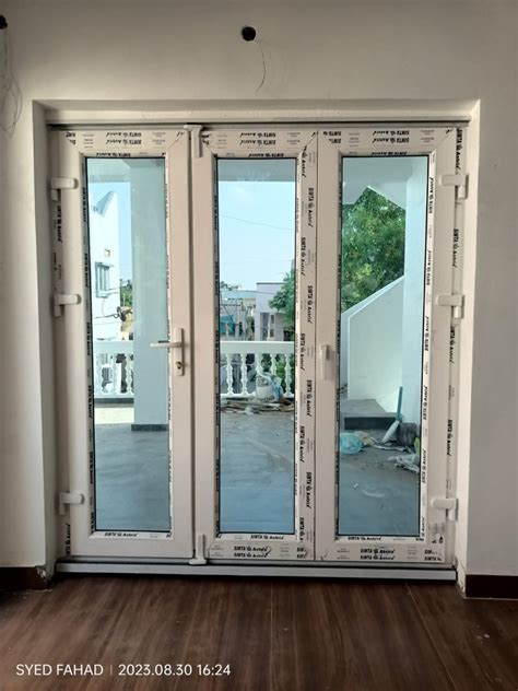 Upvc Simta Asterix Profile Sliding Folding Door For Home Mm Tuffun