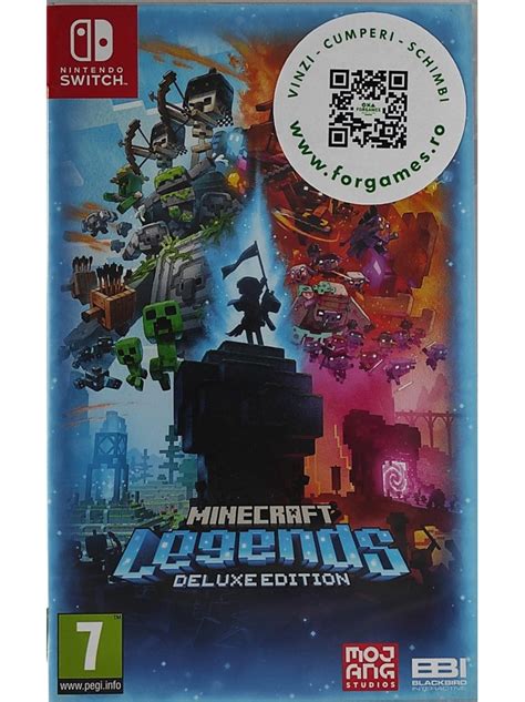 Minecraft Legends Deluxe Edition Nintendo Switch Forgamesro