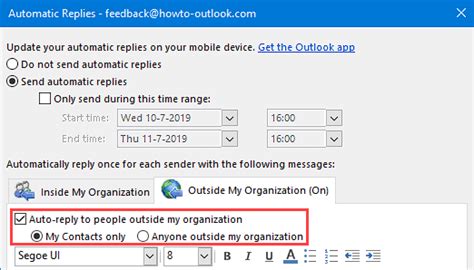 Come Impostare La Risposta Automatica Fuori Sede In Outlook