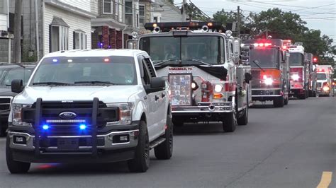 Coaldale Fire Company Lights Sirens Fire Truck Parade 2020 YouTube