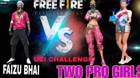 UZI CHALLENGE LONE WOLF FREE FIRE ONLY UZI CHALLENGE WITH RANDOM