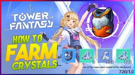 Tower Of Fantasy How To Farm Crystals And Crystal Chunk To Upgrade Your