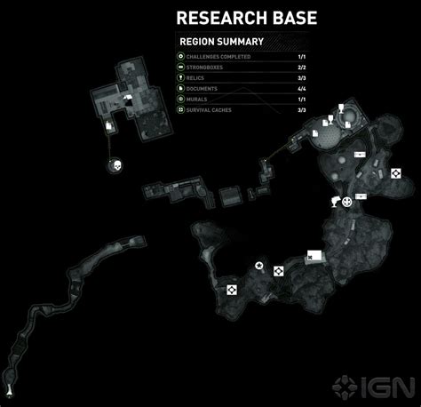 Rise Of The Tomb Raider Research Base Map Maps For You