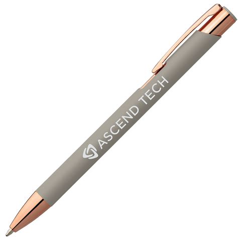 Crosby Softy Rose Gold Metal Pen Show Your Logo