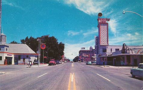 Winnemucca Nv Vintage Postcard Looking East On Us 40 Flickr