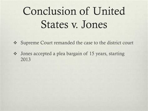 PPT - United States v. Jones PowerPoint Presentation, free download - ID:2399696