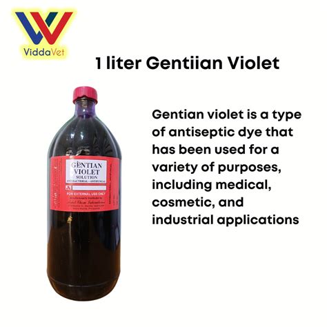 Liter Gentian Violet Solution Shopee Philippines