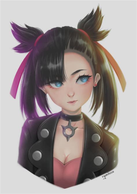 Marnie Pokemon Sword And Shield Fanart By Ryumikooo On Deviantart