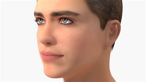 Male Heads Collection 2 3d Model 129 3ds Obj Max C4d Ma Free3d