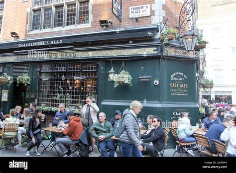 Shakespeares Head Public House Pub On Corner Of Carnaby Street And