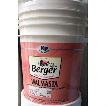 Liquid Berger Walmasta Antifungal Exterior Emulsion At Best Price In