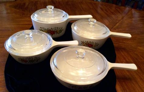 Vintage Corning Ware Spice Of Life Piece Set Cookware Etsy