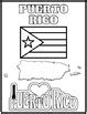 Puerto Rico Word Search And Coloring Page Hispanic Heritage Month