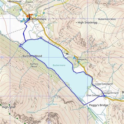 WalkLakes • Lake District Walk: Around Buttermere Lake District Walks ...