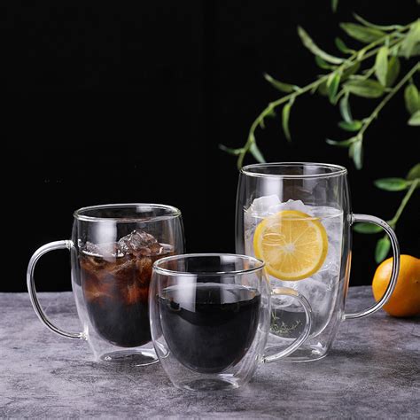 Borosilicate Double Wall Glass Cup Hejian County Xinhua Glass Products