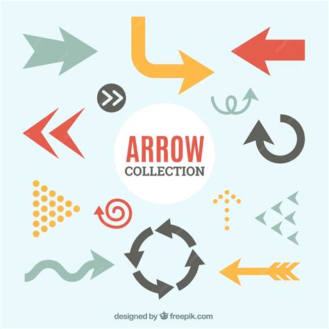 Free Vector Collection Of Infographic Arrows