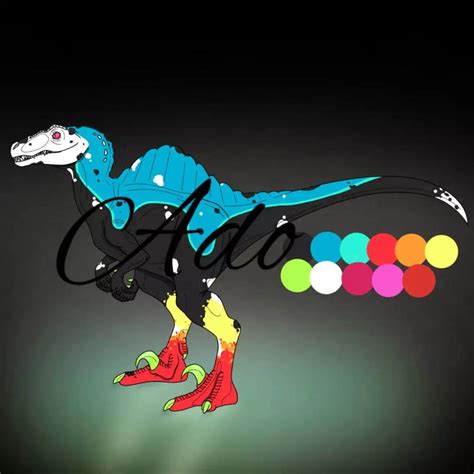 Tropical Raptor Adopt By Adoaoba On Deviantart