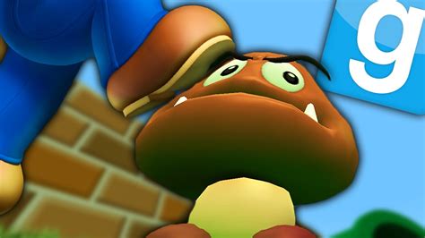 GOOMBA STOMP CHALLENGE Gmod Sandbox W Super Mario Mods YouTube