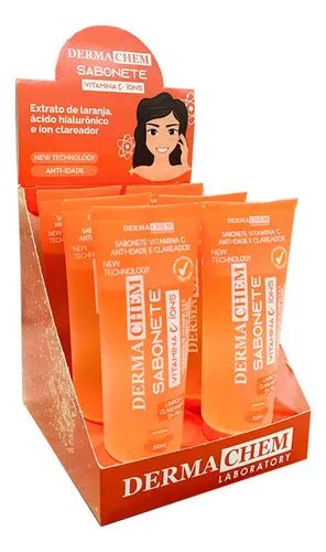 Box Sabonete Vitamina C Anti Idade Dermachem Ml Parcelamento Sem