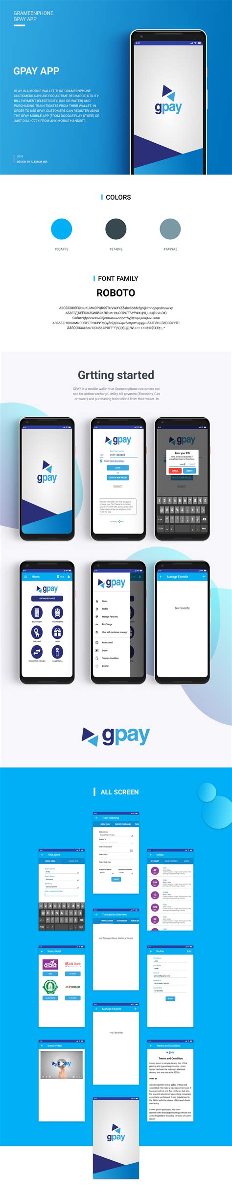 GPAY App on Behance