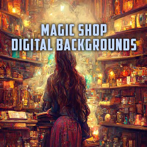 Magic Shop Digital Backdrops