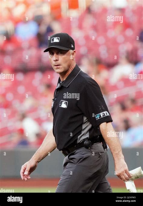 St Louis United States 14th June 2022 Third Base Umpire Dan