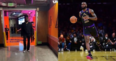 WATCH: LeBron James rocks all-black drip arriving for NBA In-Season ...