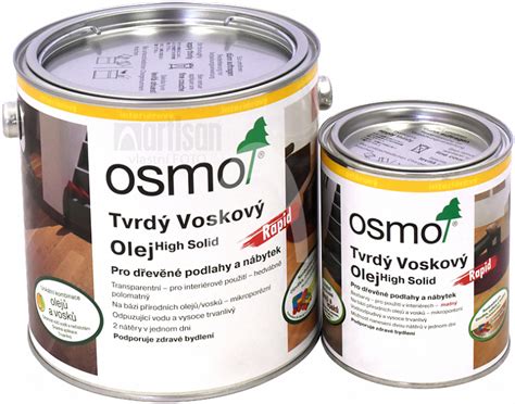 Osmo Tvrd Voskov Oleje Rapid L B L Hotline Denn Levne